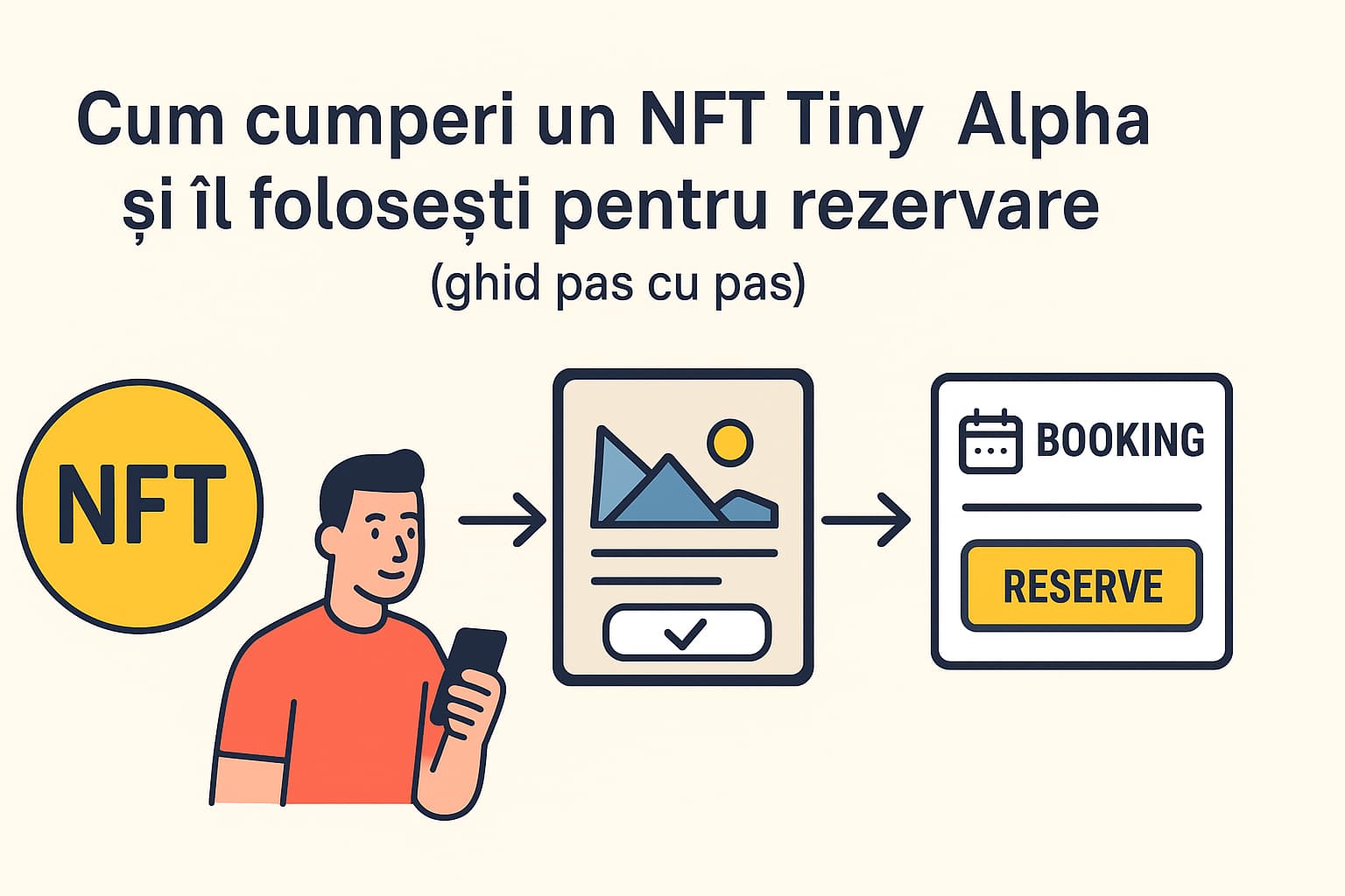 How to Buy a Tiny Alpha NFT and Use It for Booking
